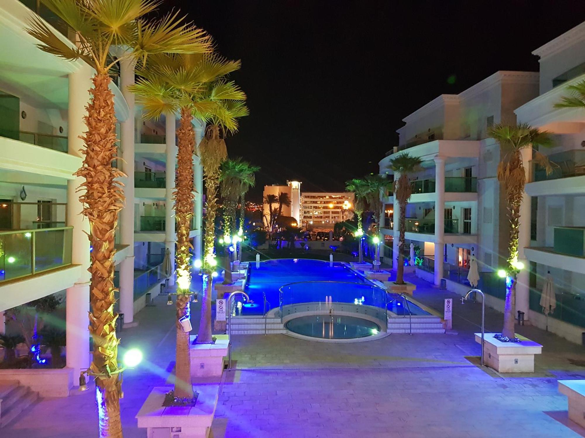 Palmore Top Luxury Penthause With Juccuzi First Line Of The Seaside Leilighet Eilat Eksteriør bilde