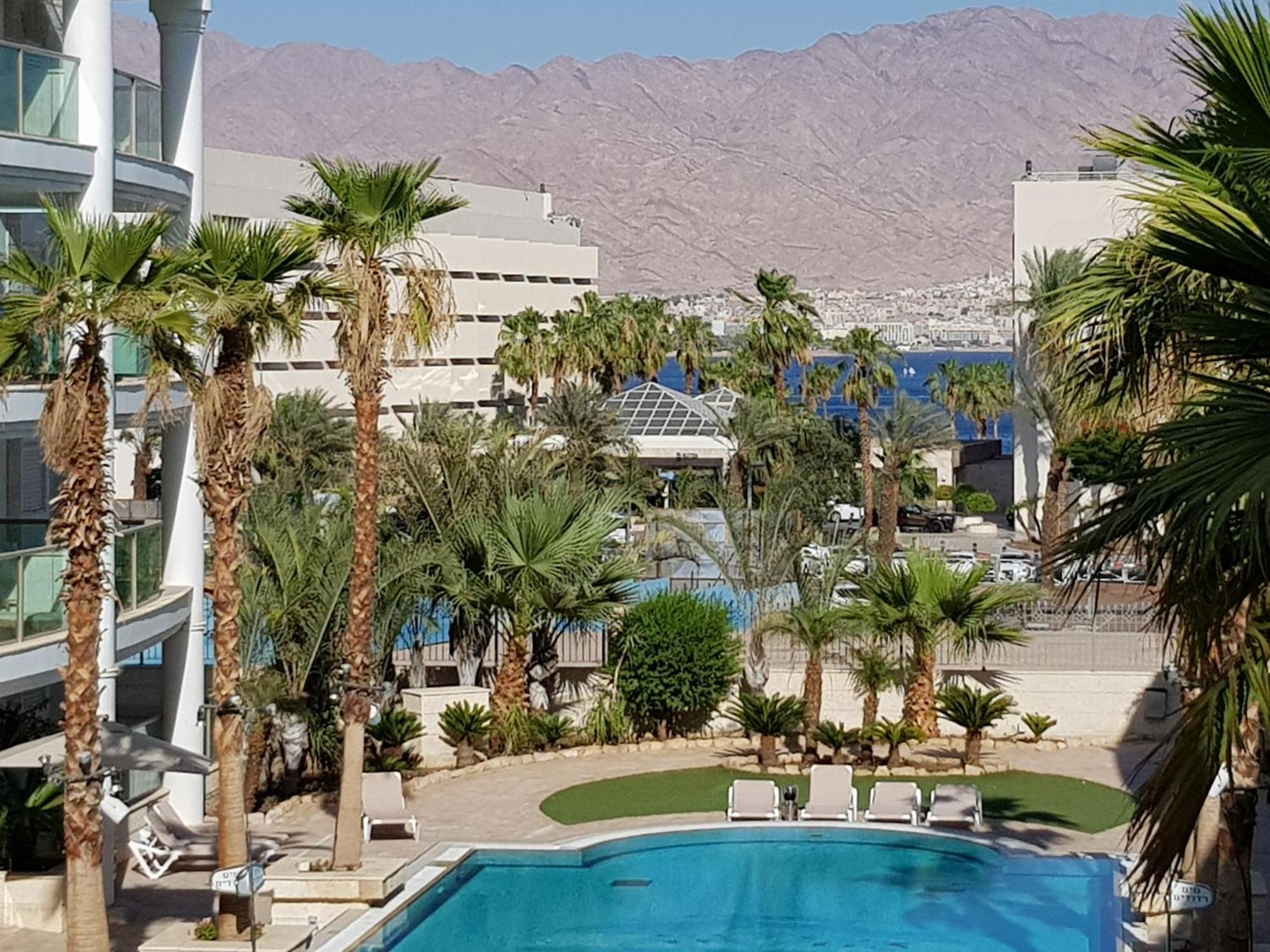 Palmore Top Luxury Penthause With Juccuzi First Line Of The Seaside Leilighet Eilat Eksteriør bilde